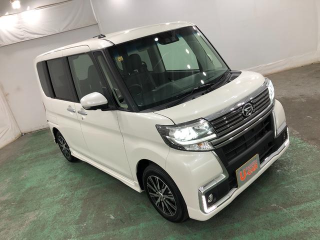 タントカスタムＸ　トップエディションリミテッドＳＡIII　雹害１年保証距離無制限　走行距離５１７５３キロ　純正フルセグナビ　パノラマモニター　純正マット　ＬＥＤヘッドランプ　アイドリングストップ　シートヒーター　両側電動スライドドア　オート格納式ドアミラー（埼玉県）の中古車