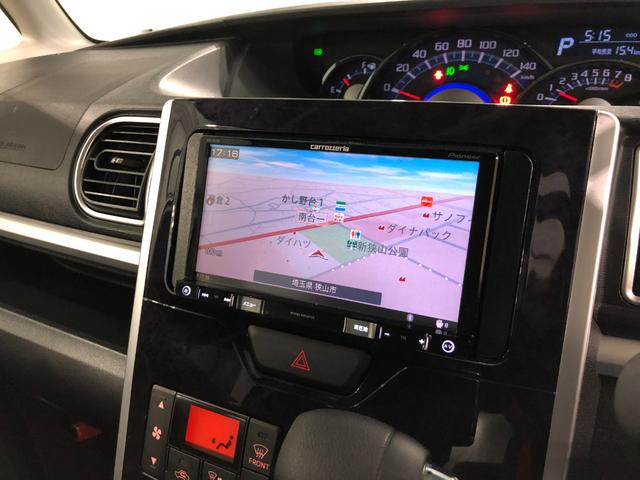 タントカスタムＸ　トップエディションＳＡIII　走行３８２４７キロ１年保証距離無制限　走行距離３８２４７キロ　純正フルセグナビ　バックカメラ　ブルートゥース　純正マット　ＬＥＤヘッドランプ　アイドリングストップ　シートヒーター　片側電動スライドドア　キーフリー（埼玉県）の中古車