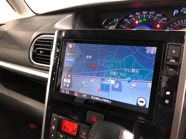 タントカスタムＲＳ　トップエディションＳＡIIIナビ／後席モニター一年保証・走行距離無制限　走行距離７１１６８キロ　フルセグナビ　後席モニター　　バックカメラ　ブルートゥース　ＵＳＢ　ドラレコ　オートライト　ＬＥＤヘッドランプ　両側電動スライドドア（埼玉県）の中古車