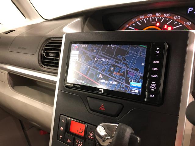タントＸ一年保証距離無制限　走行距離３５２８５キロ　車検整備付　ナビ　ブルートゥース　ＤＶＤ再生　オートライト　アイドリングストップ　オートエアコン　片側電動スライドドア（埼玉県）の中古車