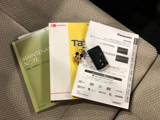 タントＸ一年保証距離無制限　走行距離３５２８５キロ　車検整備付　ナビ　ブルートゥース　ＤＶＤ再生　オートライト　アイドリングストップ　オートエアコン　片側電動スライドドア（埼玉県）の中古車