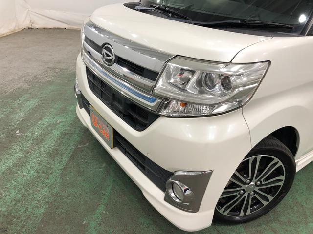 タントカスタムＲＳ　スマートセレクションＳＡ　純正ナビ／後席モニタ一年保証・走行距離無制限　走行距離９７０４３キロ　フルセグナビ　ブルートゥース　ＵＳＢ　バックカメラ　ＤＶＤ再生　オートライト　ＬＥＤヘッドライト　ベンチシート　両側電動スライドドア（東京都）の中古車