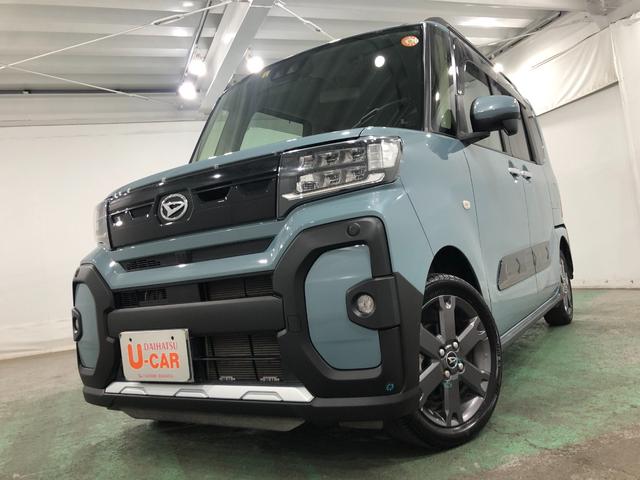 タントファンクロスターボ　４ＷＤ／ディスプレイオーディオ一年保証・走行距離無制限　走行距離４３２２６キロ　ディスプレイオーディオ　ブルートゥース　ＵＳＢ　バックカメラ　クリアランスソナー　ＬＥＤヘッドライト　シートヒーター　両側電動スライドドア（埼玉県）の中古車