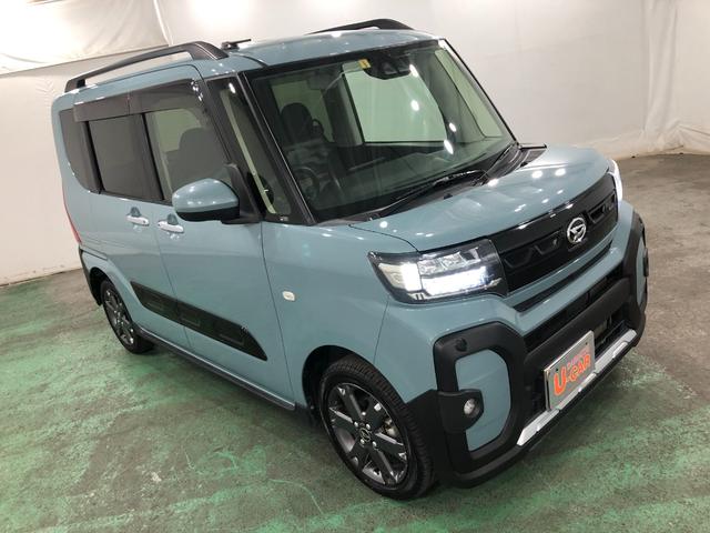 タントファンクロスターボ　４ＷＤ／ディスプレイオーディオ一年保証・走行距離無制限　走行距離４３２２６キロ　ディスプレイオーディオ　ブルートゥース　ＵＳＢ　バックカメラ　クリアランスソナー　ＬＥＤヘッドライト　シートヒーター　両側電動スライドドア（埼玉県）の中古車
