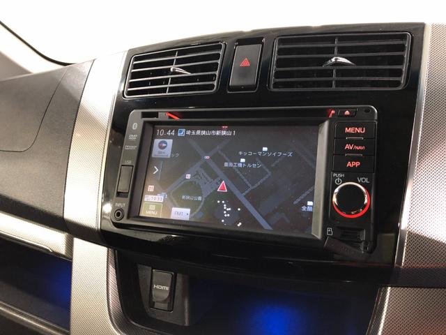 ムーヴカスタム　ＲＳスマートセレクションＳＡ＆ＳＮ　４ＷＤ／ナビ１年保証距離無制限　走行距離９６４７４キロ　４ＷＤ　ワンセグナビ　バックカメラ　ブルートゥース　ＤＶＤ再生　純正マット　助手席エアバッグ　オートライト　ＬＥＤヘッドランプ　アイドリングストップ（埼玉県）の中古車