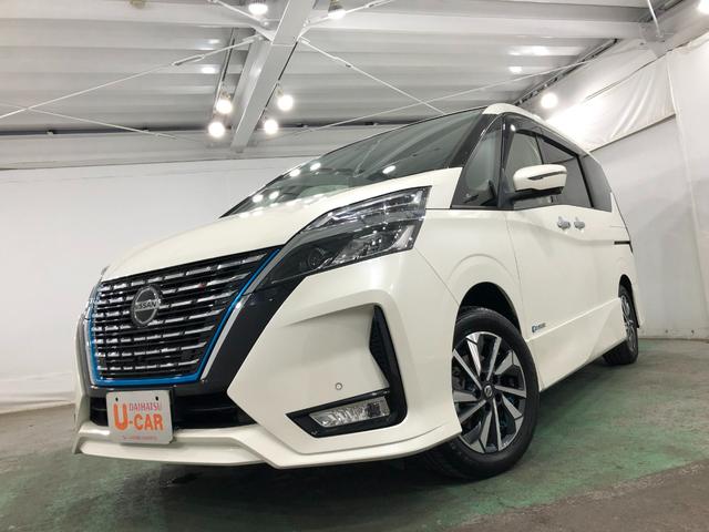 セレナｅ−パワー　ハイウェイスターＶ　走行２７４７７キロ／大型ナビ１年保証距離無制限　走行距離２７４７７キロ　純正フルセグナビ　アラウンドビューモニター　ブルートゥース　ドラレコ　後席モニター　純正マット　サイドエアバッグ　オートライト　両側電動スライドドア（埼玉県）の中古車
