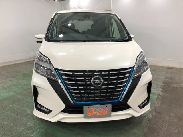 セレナｅ−パワー　ハイウェイスターＶ　走行２７４７７キロ／大型ナビ１年保証距離無制限　走行距離２７４７７キロ　純正フルセグナビ　アラウンドビューモニター　ブルートゥース　ドラレコ　後席モニター　純正マット　サイドエアバッグ　オートライト　両側電動スライドドア（埼玉県）の中古車