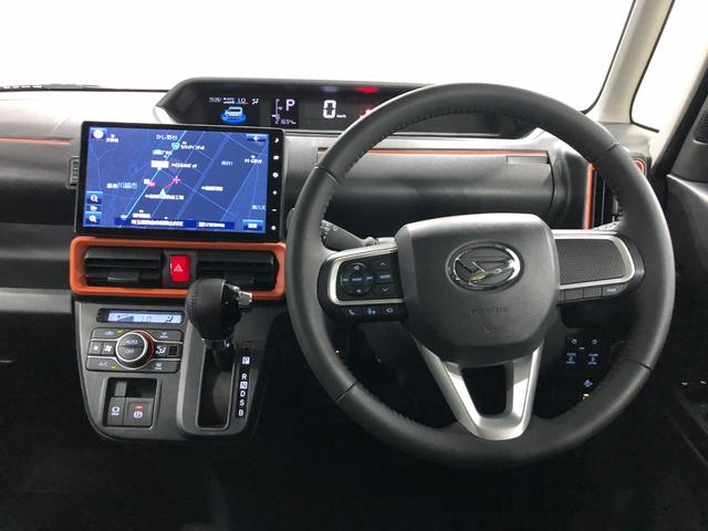 タントファンクロスターボ　４ＷＤ／走行距離２１６９４キロ／純正ナビ１年保証距離無制限　走行距離２１６９４キロ　純正フルセグナビ　パノラマモニター　ドラレコ　純正マット　サイドエアバッグ　ＬＥＤヘッドランプ　アイドリングストップ　シートヒーター　両側電動スライドドア（埼玉県）の中古車