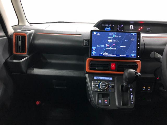 タントファンクロスターボ　４ＷＤ／走行距離２１６９４キロ／純正ナビ１年保証距離無制限　走行距離２１６９４キロ　純正フルセグナビ　パノラマモニター　ドラレコ　純正マット　サイドエアバッグ　ＬＥＤヘッドランプ　アイドリングストップ　シートヒーター　両側電動スライドドア（埼玉県）の中古車