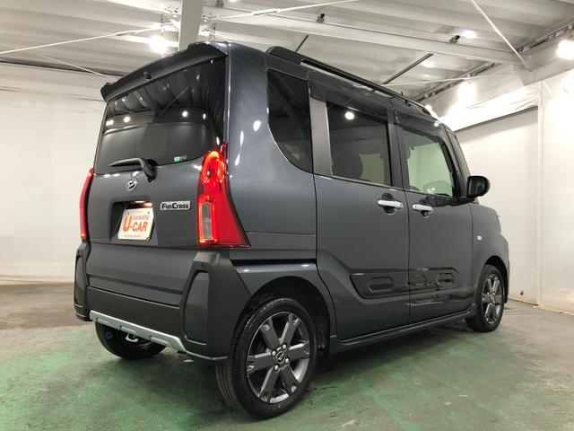タントファンクロスターボ　４ＷＤ／走行距離２１６９４キロ／純正ナビ１年保証距離無制限　走行距離２１６９４キロ　純正フルセグナビ　パノラマモニター　ドラレコ　純正マット　サイドエアバッグ　ＬＥＤヘッドランプ　アイドリングストップ　シートヒーター　両側電動スライドドア（埼玉県）の中古車