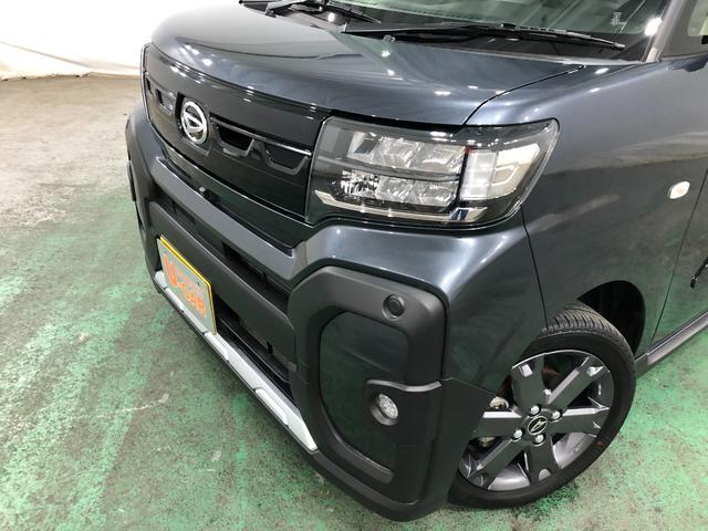 タントファンクロスターボ　４ＷＤ／走行距離２１６９４キロ／純正ナビ１年保証距離無制限　走行距離２１６９４キロ　純正フルセグナビ　パノラマモニター　ドラレコ　純正マット　サイドエアバッグ　ＬＥＤヘッドランプ　アイドリングストップ　シートヒーター　両側電動スライドドア（埼玉県）の中古車