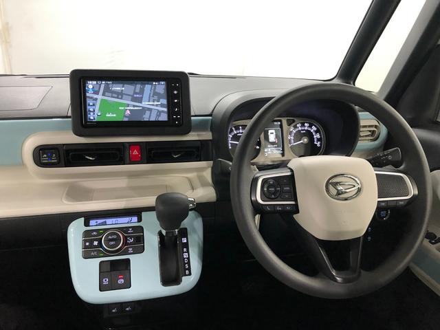 ムーヴキャンバスストライプスＧ　車検整備付／走行距離３０７０４キロ／純正ナビ１年保証距離無制限　走行距離３０７０４キロ　車検整備付　純正フルセグナビ　パノラマモニター　ドラレコ　サイドエアバッグ　ＬＥＤヘッドランプ　アイドリングストップ　シートヒーター　両側電動スライドドア（埼玉県）の中古車