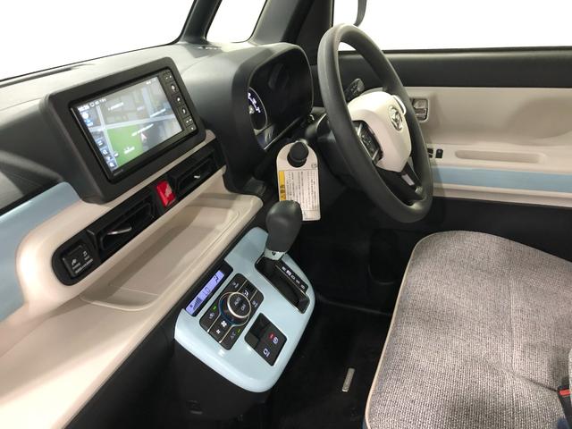 ムーヴキャンバスストライプスＧ　車検整備付／走行距離３０７０４キロ／純正ナビ１年保証距離無制限　走行距離３０７０４キロ　車検整備付　純正フルセグナビ　パノラマモニター　ドラレコ　サイドエアバッグ　ＬＥＤヘッドランプ　アイドリングストップ　シートヒーター　両側電動スライドドア（埼玉県）の中古車