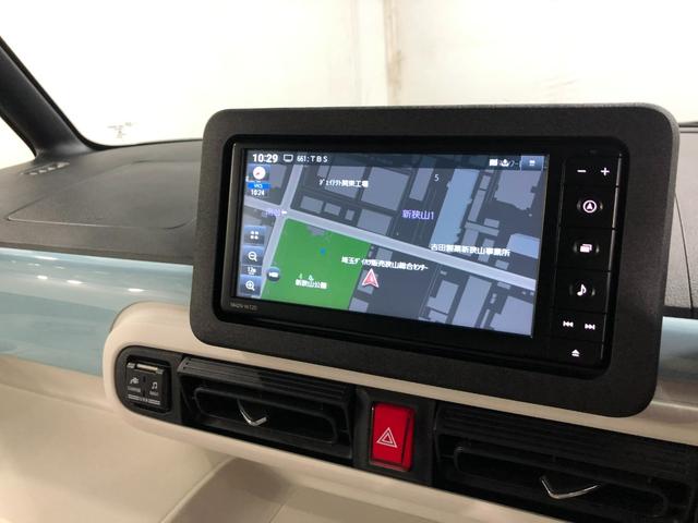 ムーヴキャンバスストライプスＧ　車検整備付／走行距離３０７０４キロ／純正ナビ１年保証距離無制限　走行距離３０７０４キロ　車検整備付　純正フルセグナビ　パノラマモニター　ドラレコ　サイドエアバッグ　ＬＥＤヘッドランプ　アイドリングストップ　シートヒーター　両側電動スライドドア（埼玉県）の中古車