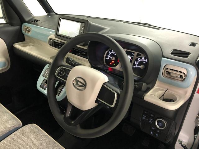 ムーヴキャンバスストライプスＧ　車検整備付／走行距離３０７０４キロ／純正ナビ１年保証距離無制限　走行距離３０７０４キロ　車検整備付　純正フルセグナビ　パノラマモニター　ドラレコ　サイドエアバッグ　ＬＥＤヘッドランプ　アイドリングストップ　シートヒーター　両側電動スライドドア（埼玉県）の中古車