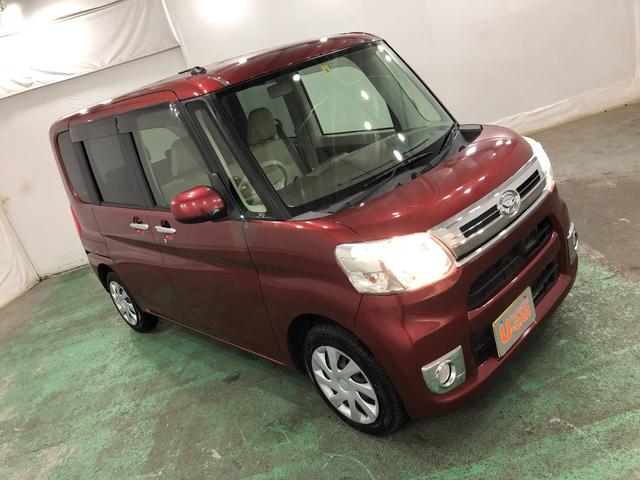 タントＸターボ　ＳＡ　車検整備付　走行距離５９７３７キロ　純正ナビ後席モニター　１年保証距離無制限　　バックカメラ　ブルートゥース　純正マット　オートライト　アイドリングストップ　片側電動スライドドア　キーフリー（埼玉県）の中古車