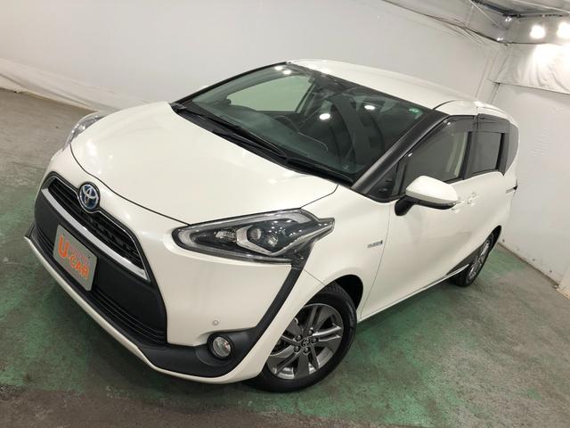 シエンタハイブリッドＧ　クエロ　車検整備付／走行距離４３１６５キロ１年保証距離無制限　走行距離４３１６５キロ　フルセグナビ　バックカメラ　ブルートゥース　純正カーペットマット　助手席エアバッグ　オートライト　ＬＥＤヘッドランプ　両側電動スライドドア　キーフリー（埼玉県）の中古車