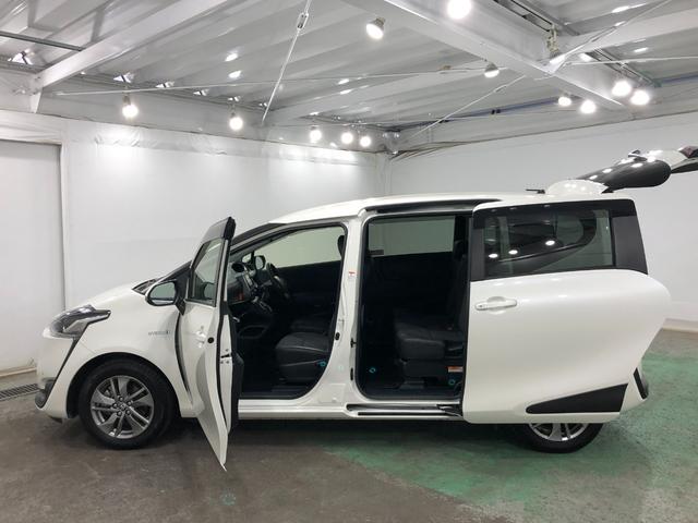 シエンタハイブリッドＧ　クエロ　車検整備付／走行距離４３１６５キロ１年保証距離無制限　走行距離４３１６５キロ　フルセグナビ　バックカメラ　ブルートゥース　純正カーペットマット　助手席エアバッグ　オートライト　ＬＥＤヘッドランプ　両側電動スライドドア　キーフリー（埼玉県）の中古車