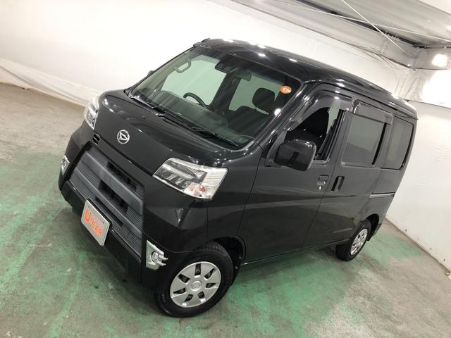 ハイゼットカーゴクルーズＳＡIII　４ＷＤ／走行距離９９２４２キロ／ＬＥＤ１年保証距離無制限　走行距離９９２４２キロ　純正フロアマット　ＵＳＢポート　ＬＥＤヘッドランプ　オートマチックハイビーム　アイドリングストップ　ＥＴＣ　助手席エアバック　４ＷＤ　メンテナンスノート（埼玉県）の中古車