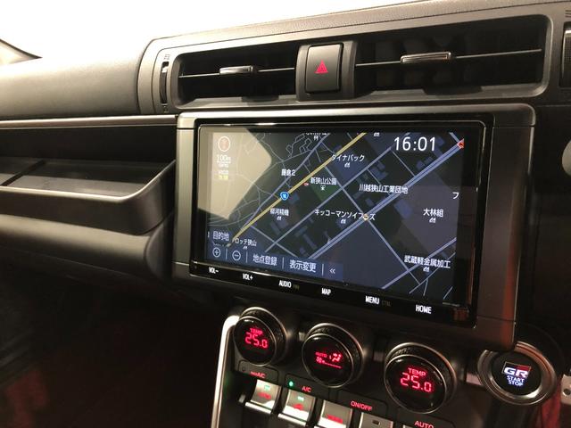 ＧＲ８６ＲＺ　走行距離２８１３４キロ／フルセグナビ／バックカメラ１年保証距離無制限　走行距離２８１３４キロ　フルセグナビ　バックカメラ　ブルートゥース　ドラレコ　純正マット　サイドエアバッグ　オートライト　ＬＥＤヘッドランプ　シートヒーター（埼玉県）の中古車