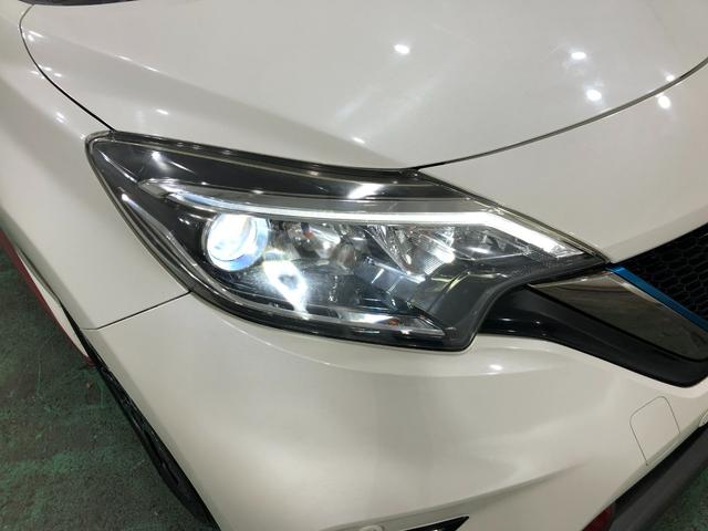 ノートｅ−パワーニスモ　車検整備付　走行距離８１８２６キロ　ナビ１年保証距離無制限　バックカメラ　純正カーペットマット　サイドエアバッグ　オートライト（埼玉県）の中古車