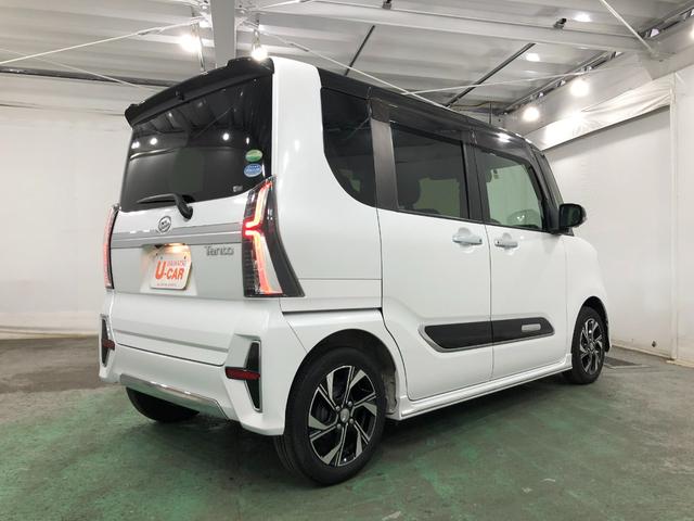 タントカスタムＸセレクション車検整備付・純正インチナビ１年保証距離無制限　走行距離１７３８６キロ　パノラマモニター　ＥＴＣ　ＦＲドラレコ　フリップダウンモニター　左右シートヒーター　左右パワースライドドア　テレビコントロールキット　クリアランスソナー（埼玉県）の中古車