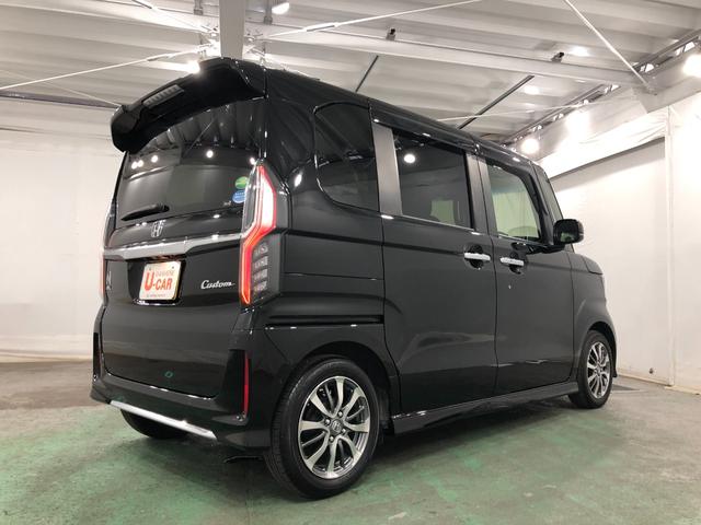Ｎ−ＢＯＸカスタムＬ　走行距離３３３７６キロ／両側電動スライドドア／ナビワンオーナー　禁煙車　一年保証・走行距離無制限　走行距離３３３７６キロ　助手席エアバック　純正カーペットマット　サイドエアバッグ　クリアランスソナー　オートライト　両側電動スライドドア　ドラレコ（埼玉県）の中古車