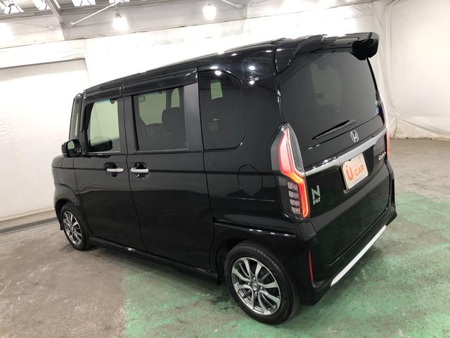 Ｎ−ＢＯＸカスタムＬ　走行距離３３３７６キロ／両側電動スライドドア／ナビワンオーナー　禁煙車　一年保証・走行距離無制限　走行距離３３３７６キロ　助手席エアバック　純正カーペットマット　サイドエアバッグ　クリアランスソナー　オートライト　両側電動スライドドア　ドラレコ（埼玉県）の中古車