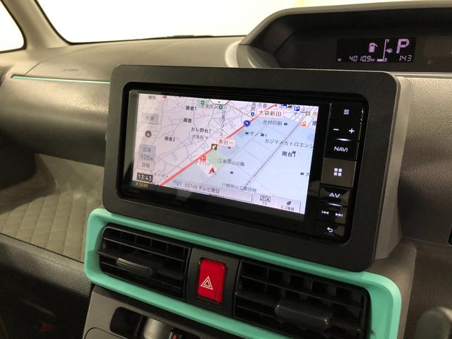 タントＬ　走行５４０１１キロ／ナビ／キーレス一年保証・走行距離無制限　走行距離５４０１１キロ　フルセグナビ　ブルートゥース　Ｂカメラ　ＤＶＤ　サイドエアバック　クリアランスソナー　オートライト　ＬＥＤヘッドライト　ベンチシート（埼玉県）の中古車