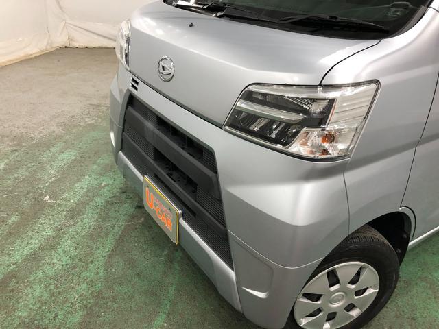 ハイゼットカーゴクルーズＳＡIII　車検整備付／ナビ／バックカメラ保証１年間・距離無制限付　オートライト　ナビ　バックカメラ　スマートアシスト　純正ゴムマット　ホイールキャップ　キーレスエントリー（埼玉県）の中古車
