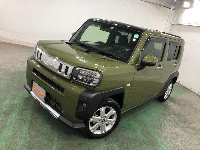 タフトＧ　クロムベンチャー　車検整備付／純正ナビ／パノラマモニターワンオーナー　禁煙車　１年保証距離無制限　走行距離２９６２１キロ　車検整備付　ドラレコ　純正マット　サイドエアバッグ　ＬＥＤヘッドランプ　アイドリングストップ　シートヒーター　キーフリー（埼玉県）の中古車