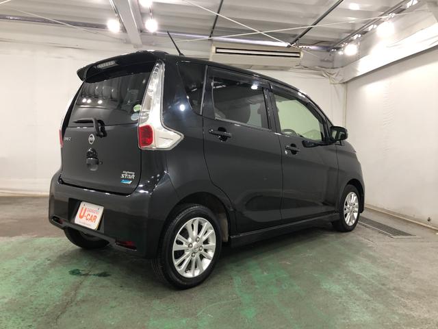 デイズハイウェイスター　Ｘ　雹害／走行距離９６７７７キロ／ナビ１年保証距離無制限　走行距離９６７７７キロ　フルセグナビ　デジタルルームミラー　ＤＶＤ再生　マット　ＨＩＤヘッドランプ　電動格納式ドアミラー（埼玉県）の中古車