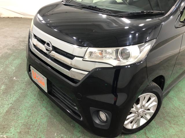 デイズハイウェイスター　Ｘ　雹害／走行距離９６７７７キロ／ナビ１年保証距離無制限　走行距離９６７７７キロ　フルセグナビ　デジタルルームミラー　ＤＶＤ再生　マット　ＨＩＤヘッドランプ　電動格納式ドアミラー（埼玉県）の中古車