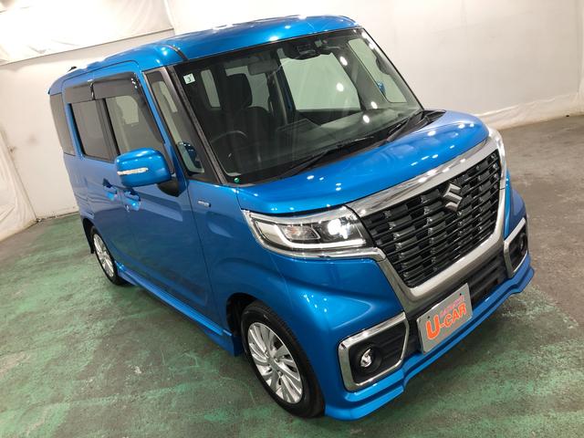 スペーシアカスタムハイブリッドＧＳ　走行５２６６２キロ／フルセグナビ／カメラ保証１年間・距離無制限付き　ナビ　バックカメラ　ブルートゥース　オートライト　プッシュボタンエンジンスタート　ＬＥＤヘッドライト　アイドリングストップ　ベンチシート　純正ゴムマット（埼玉県）の中古車