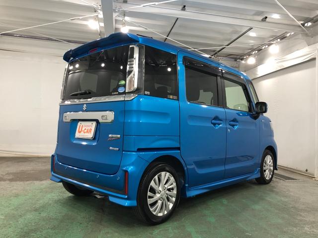 スペーシアカスタムハイブリッドＧＳ　走行５２６６２キロ／フルセグナビ／カメラ保証１年間・距離無制限付き　ナビ　バックカメラ　ブルートゥース　オートライト　プッシュボタンエンジンスタート　ＬＥＤヘッドライト　アイドリングストップ　ベンチシート　純正ゴムマット（埼玉県）の中古車