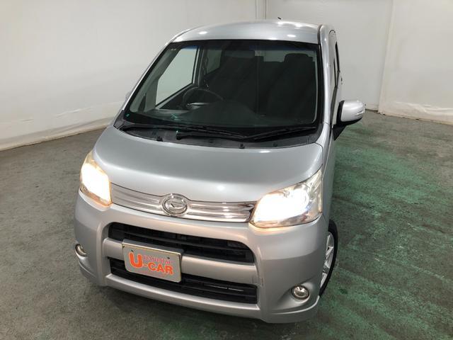ムーヴカスタム　Ｘ　車検整備付　社外ナビ　プッシュスタートエンジンＨＩＤヘッドライト　一年保証・走行距離無制限　走行距離９４４０５キロ　禁煙車　点検記録簿あり　純正カーペットマット　カロッツェリアワンセグナビ　プッシュスタート　アイドリングストップ（埼玉県）の中古車