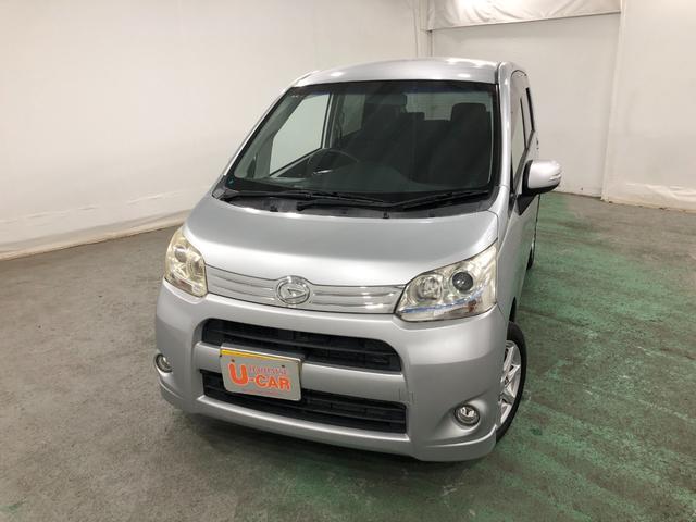 ムーヴカスタム　Ｘ　車検整備付　社外ナビ　プッシュスタートエンジンＨＩＤヘッドライト　一年保証・走行距離無制限　走行距離９４４０５キロ　禁煙車　点検記録簿あり　純正カーペットマット　カロッツェリアワンセグナビ　プッシュスタート　アイドリングストップ（埼玉県）の中古車