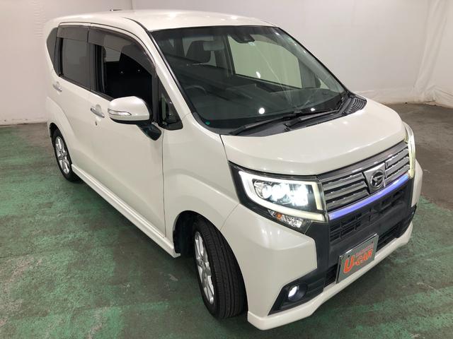 ムーヴカスタムＸ　ＳＡII　走行５８８７１キロ／ナビ／バックカメラ一年保証・走行距離無制限　助手席エアバック　純正カーペットマット　ワンセグナビ　バックカメラ　オートライト　ＬＥＤヘッドライト　アイドリングストップ　ベンチシート（埼玉県）の中古車