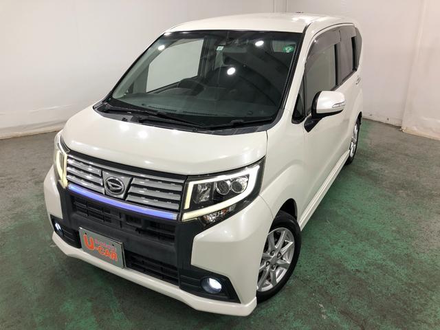ムーヴカスタムＸ　ＳＡII　走行５８８７１キロ／ナビ／バックカメラ一年保証・走行距離無制限　助手席エアバック　純正カーペットマット　ワンセグナビ　バックカメラ　オートライト　ＬＥＤヘッドライト　アイドリングストップ　ベンチシート（埼玉県）の中古車