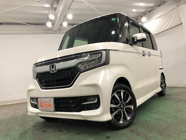 Ｎ−ＢＯＸカスタムＧ・Ｌホンダセンシング　走行５７３２０キロ／修復歴／ナビ一年保証・走行距離無制限　走行５７３２０キロ　フルセグナビ　ブルートゥース　バックカメラ　サイドエアバック　オートライト　ＬＥＤヘッドライト　両側電動スライドドア（埼玉県）の中古車