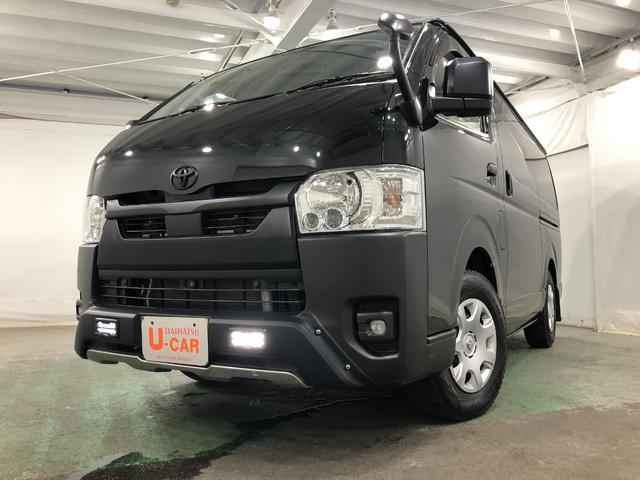 ハイエースバンＤＸ　車検整備付／走行３２５１６キロ／両側スライドドア１年保証距離無制限　走行距離３２５１６キロ　全周囲カメラ　純正マット　クリアランスソナー　オートライト　ＬＥＤヘッドランプ　両側スライドドア　キーレスエントリー　電動格納式ドアミラー　キーレス（埼玉県）の中古車