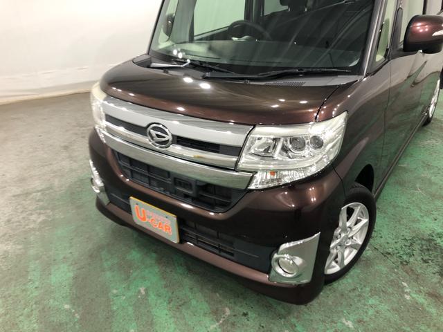 タントカスタムＸＳＡII　走行距離７７０５３キロ／片側電動スライド一年保証・走行距離無制限　走行距離７７０５３キロ　助手席エアバック　純正カーペットマット　オートライト　ＬＥＤヘッドライト　ベンチシート　片側電動スライドドア（埼玉県）の中古車