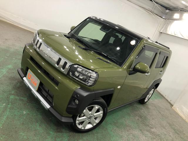 タフトＧ　クロムベンチャー　走行８２６０キロ／純正ナビ／ドラレコ１年保証距離無制限　走行距離８２６０キロ　純正フルセグナビ　バックカメラ　ドラレコ　純正マット　サイドエアバッグ　ＬＥＤヘッドランプ　アイドリングストップ　オート格納式ドアミラー　シートヒーター（埼玉県）の中古車