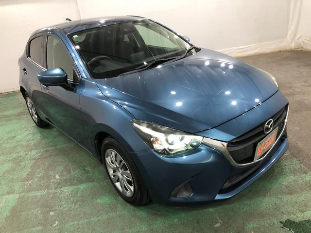 デミオ１５Ｓ　車検整備付／走行５３００３キロ／フルセグナビ／マット１年保証距離無制限　走行距離５３００３キロ　車検整備付　フルセグナビ　ブルートゥース　純正マット　サイドエアバッグ　ＬＥＤヘッドランプ　シートヒーター（埼玉県）の中古車