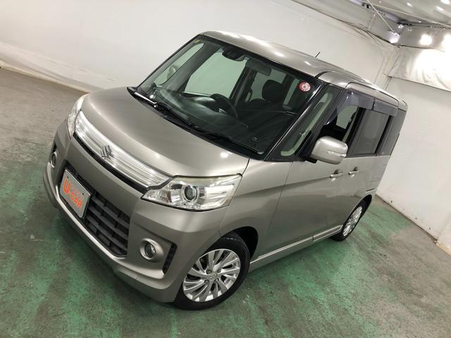 スペーシアカスタムＧＳ　走行５１８０９キロ／フルセグナビ／バックカメラ１年保証距離無制限　走行距離５１８０９キロ　フルセグナビ　バックカメラ　ブルートゥース　純正マット　ＨＩＤヘッドランプ　アイドリングストップ　プッシュボタンスタート（埼玉県）の中古車