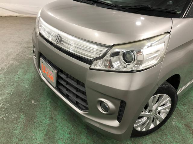 スペーシアカスタムＧＳ　走行５１８０９キロ／フルセグナビ／バックカメラ１年保証距離無制限　走行距離５１８０９キロ　フルセグナビ　バックカメラ　ブルートゥース　純正マット　ＨＩＤヘッドランプ　アイドリングストップ　プッシュボタンスタート（埼玉県）の中古車