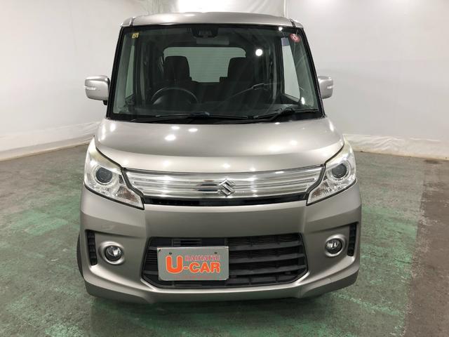 スペーシアカスタムＧＳ　走行５１８０９キロ／フルセグナビ／バックカメラ１年保証距離無制限　走行距離５１８０９キロ　フルセグナビ　バックカメラ　ブルートゥース　純正マット　ＨＩＤヘッドランプ　アイドリングストップ　プッシュボタンスタート（埼玉県）の中古車