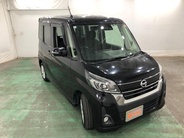 デイズルークスハイウェイスター　Ｘ　雹害車／走行３６６７６キロ一年保証・走行距離無制限　走行距離３６６７６キロ　フルセグナビ　ブルートゥース　全周囲カメラ　サイドエアバッグ　オートライト　ＬＥＤヘッドライト　片側電動スライドドア（埼玉県）の中古車