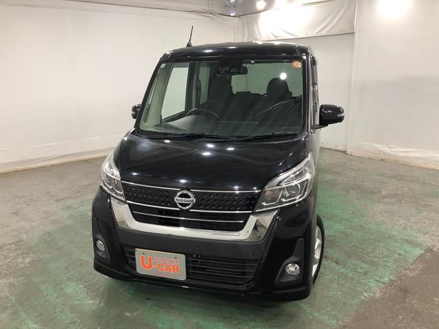 デイズルークスハイウェイスター　Ｘ　雹害車／走行３６６７６キロ一年保証・走行距離無制限　走行距離３６６７６キロ　フルセグナビ　ブルートゥース　全周囲カメラ　サイドエアバッグ　オートライト　ＬＥＤヘッドライト　片側電動スライドドア（埼玉県）の中古車