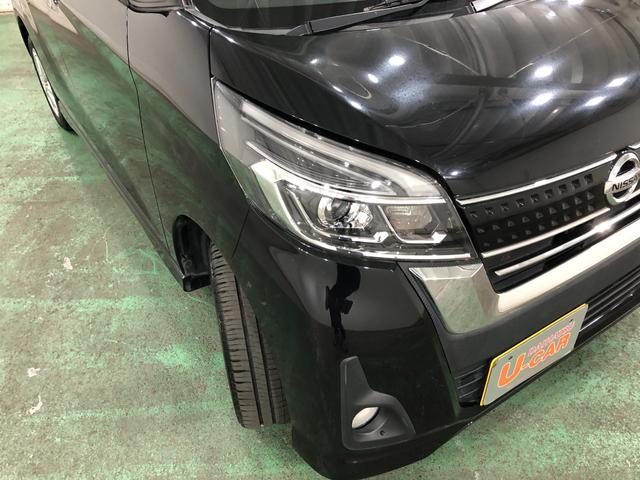 デイズルークスハイウェイスター　Ｘ　雹害車／走行３６６７６キロ一年保証・走行距離無制限　走行距離３６６７６キロ　フルセグナビ　ブルートゥース　全周囲カメラ　サイドエアバッグ　オートライト　ＬＥＤヘッドライト　片側電動スライドドア（埼玉県）の中古車